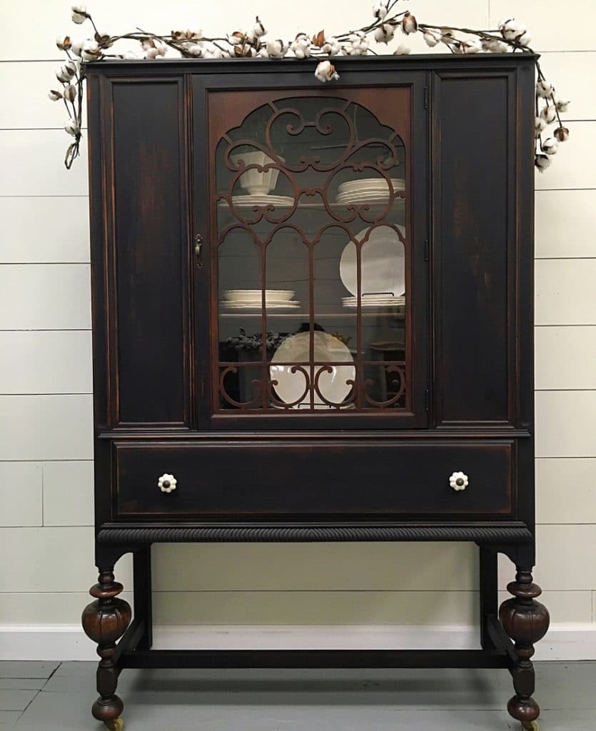 black painted furniture 