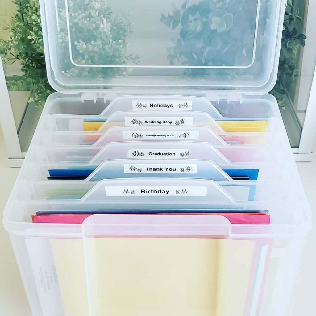 The Best Greeting Card Organization Ideas: Let's Organize Our Cards 