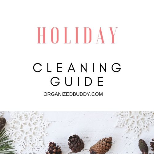 holiday cleaning